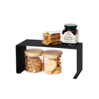 Stackable Countertop Shelf - Two Sizes - Steel