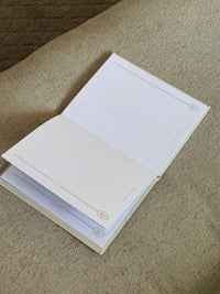 Letters to the Bride Book in Classic Linen