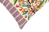Cross-Stitch Pillow Cover 14×20 in