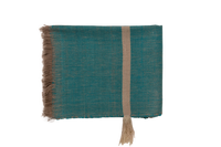 Handwoven Wool Throw 46×75 in