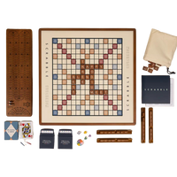 3-in-1 Game Collection: Scrabble, Trivial Pursuit & Cribbage