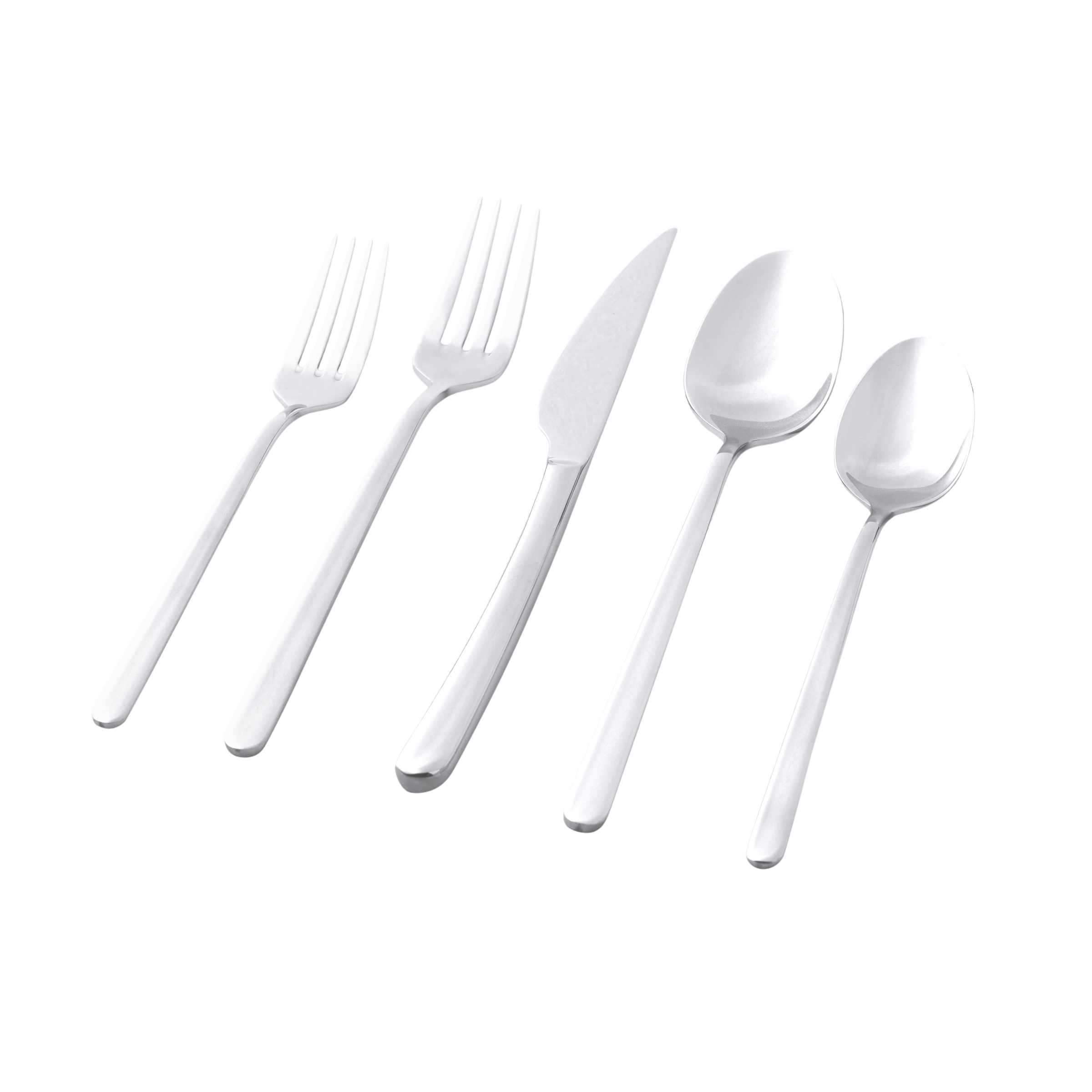 Emilia Mirror 20-Piece Flatware Set