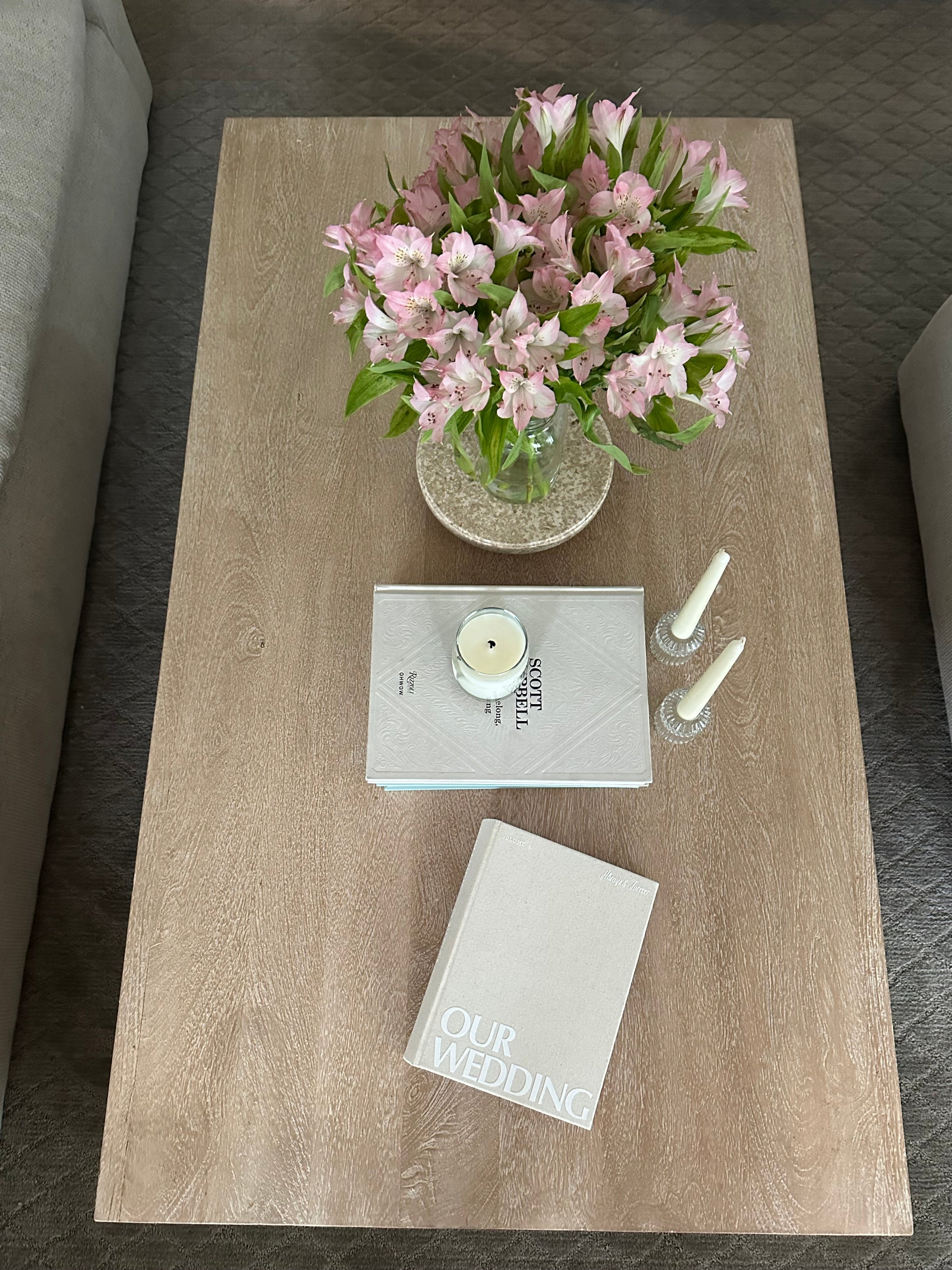 Wedding Photo Album in classic linen