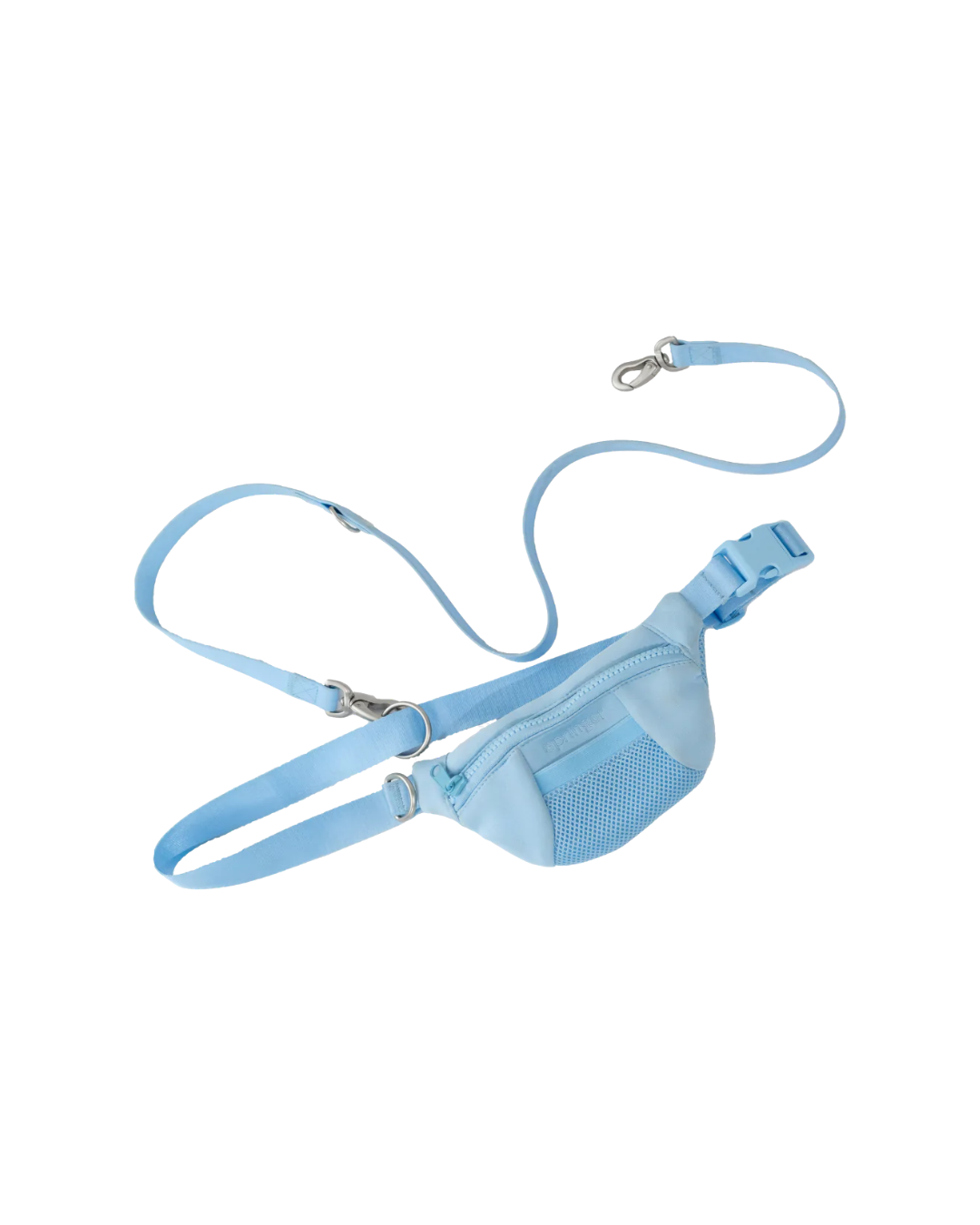 Original Hands-Free Neoprene Dog Sling Bag with Leash
