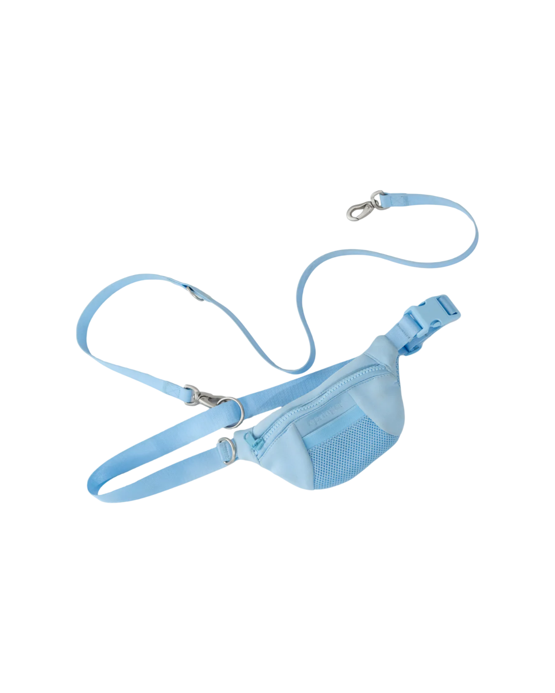 Original Hands-Free Neoprene Dog Sling Bag with Leash