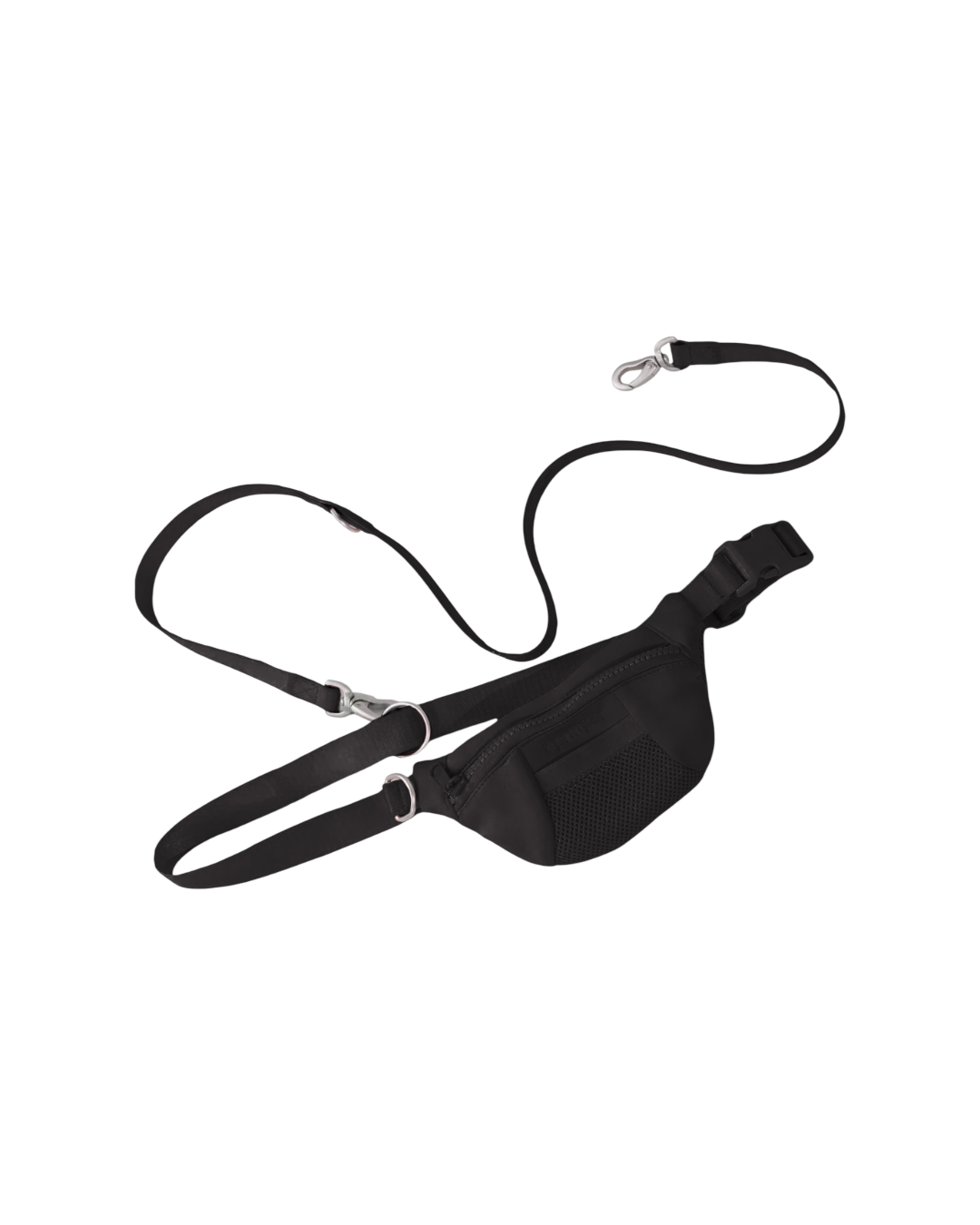 Original Hands-Free Neoprene Dog Sling Bag with Leash