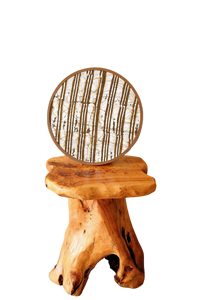 Halo Serving Tray in Tree Bark