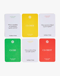 Get Closer Conversation Game: Family - Family