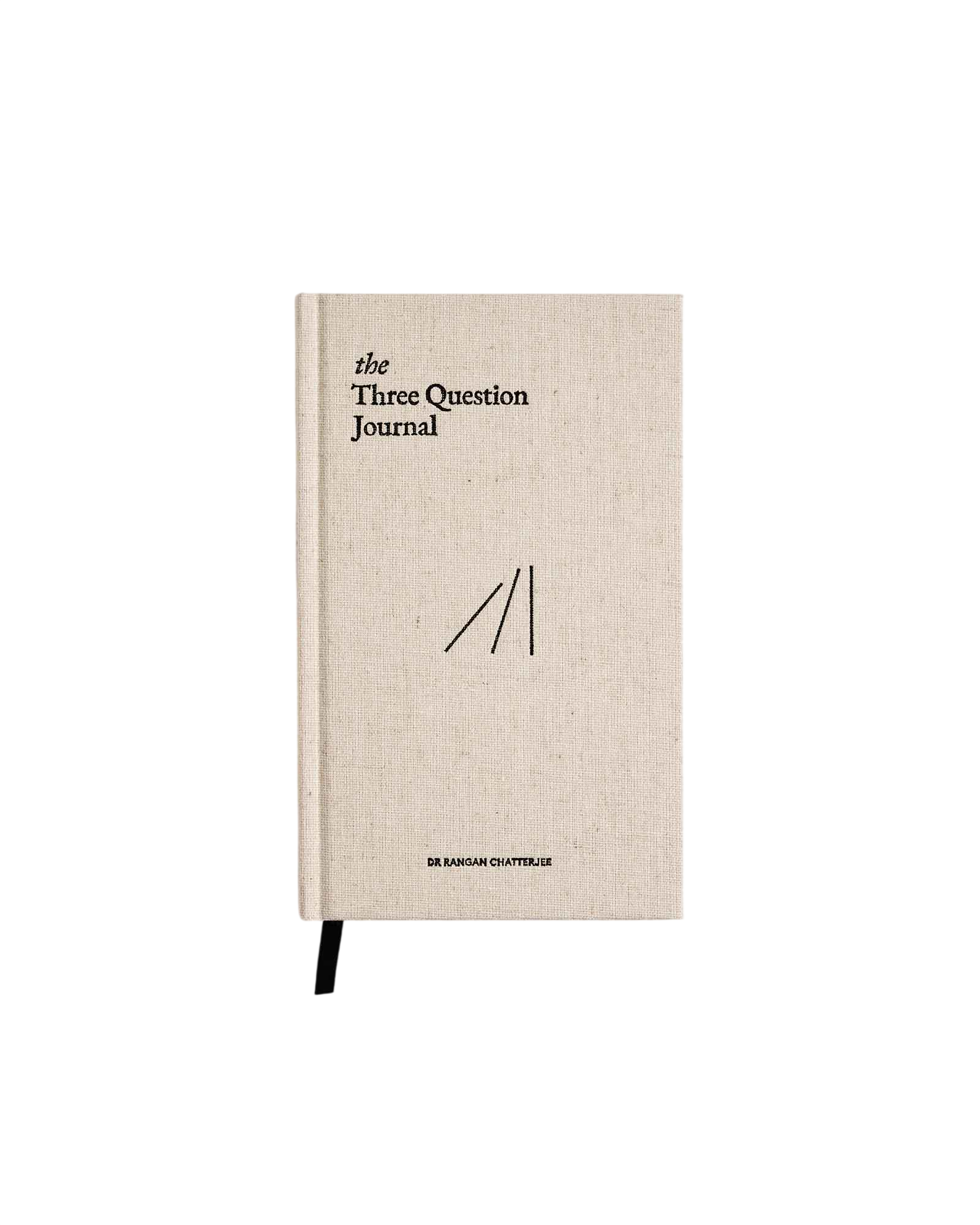 The Three Question Journal - Linen