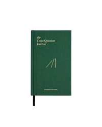 The Three Question Journal - Green