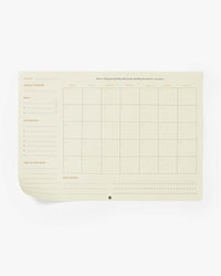 Productivity Monthly Desk Pad
