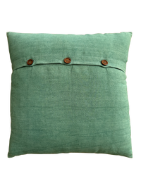 Birds Embroidered Pillow Cover  - 20x20 in