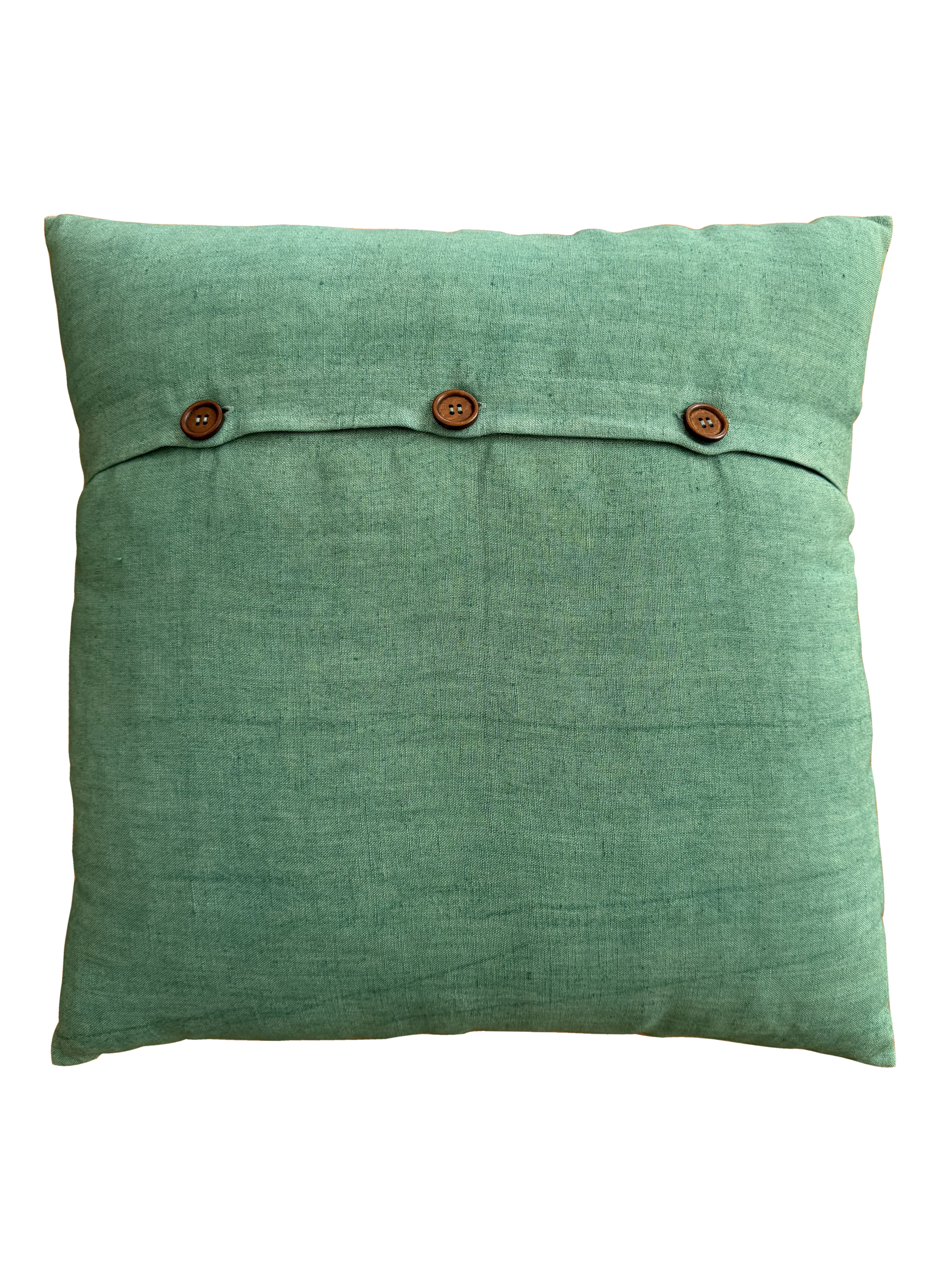 Birds Embroidered Pillow Cover  - 20x20 in