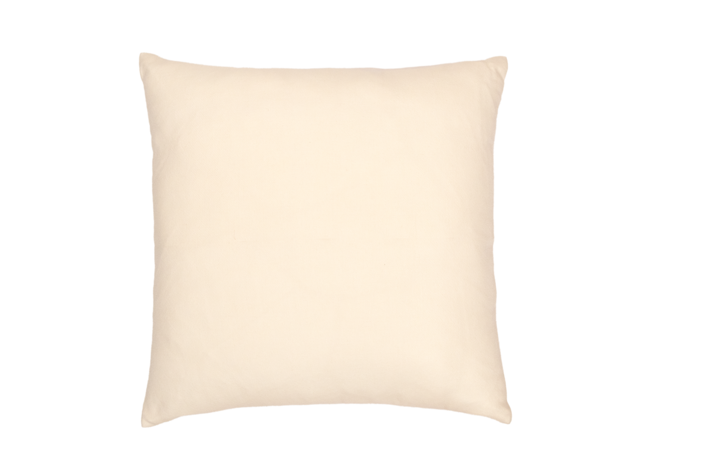 Hand Embroidered Merino Wool Pillow Cover 20" x 20"