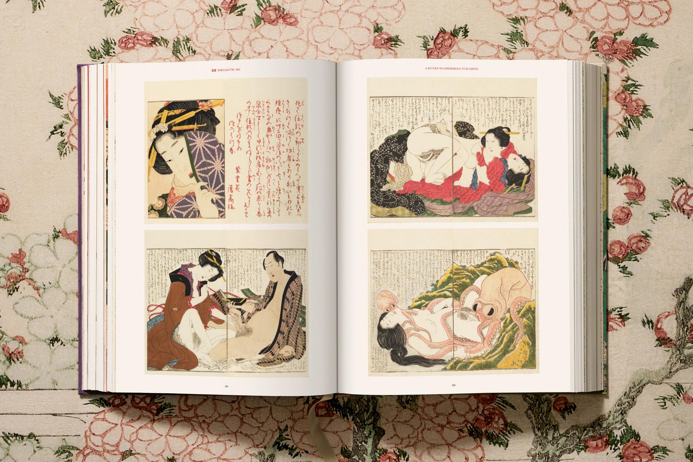 Hokusai (German, French, English)