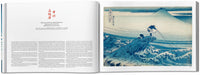 Hokusai. Thirty-six Views of Mount Fuji (German, French, English)