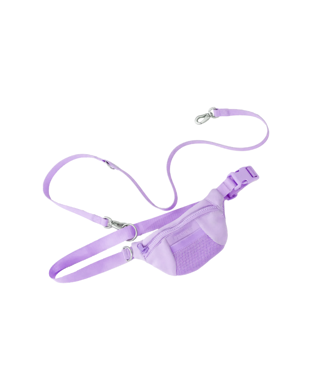 Original Hands-Free Neoprene Dog Sling Bag with Leash