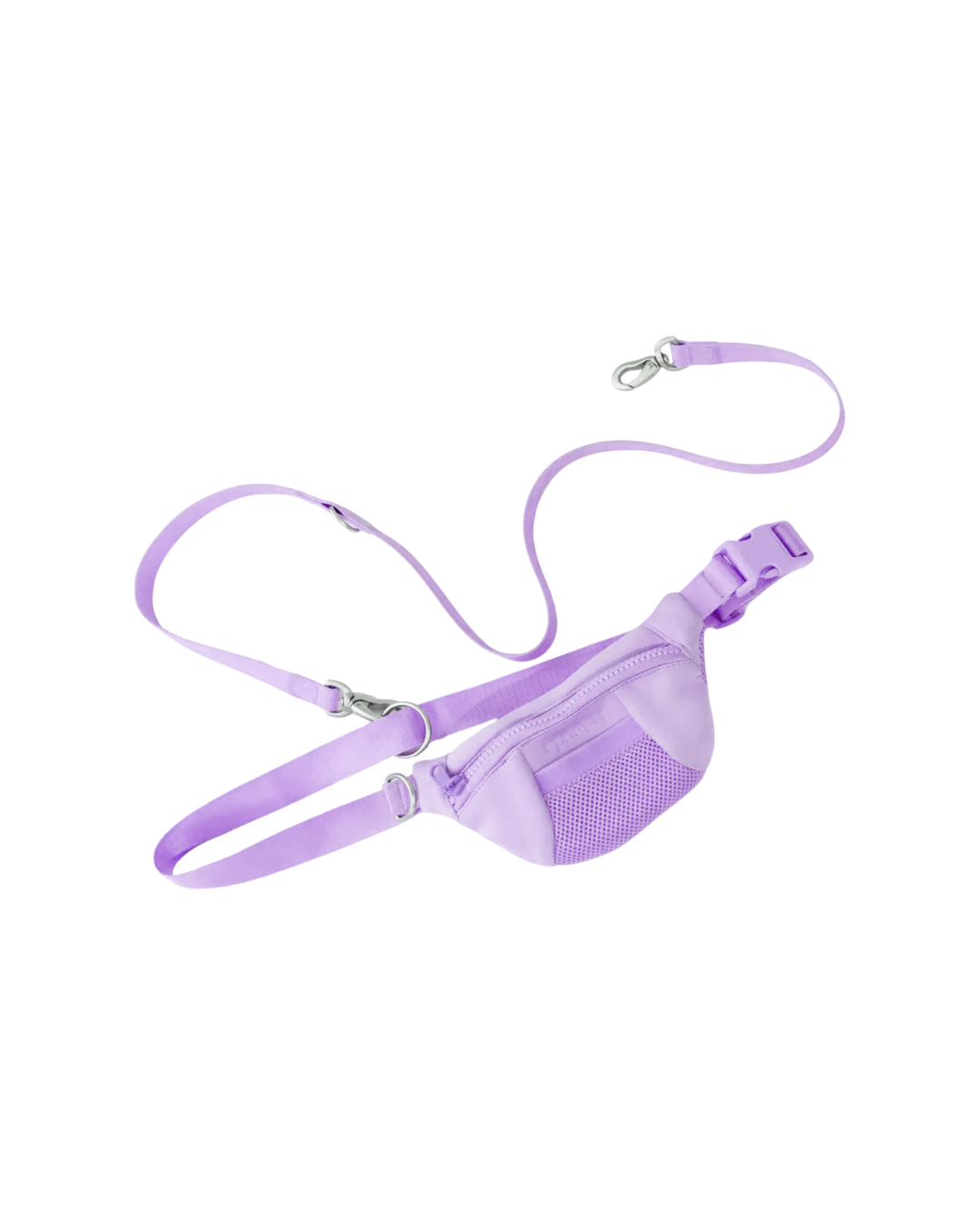 Original Hands-Free Neoprene Dog Sling Bag with Leash