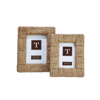 Sea Grass Photo Frames (Set of 2)