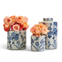 Japanese Blossom Tea Jars (Set of 3)