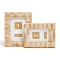 Criss Cross Weave Photo Frames (Set of 2)