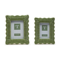 Wicker Weave Photo Frames (Set of 2)