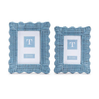 Wicker Weave Photo Frames (Set of 2)