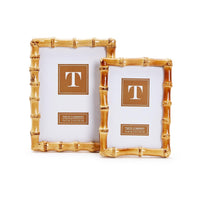 Blonde Bamboo Photo Frames (Set of 2)