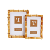 Blonde Bamboo Photo Frames (Set of 2)