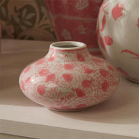 Pink Chinoiserie Vases (Set of 5)