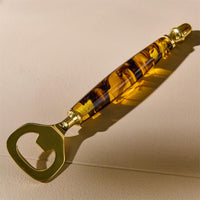 4 Piece Tortoise Bar Set with Stand