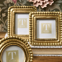 Beaded Texture Gold Photo Frames (Set of 4)