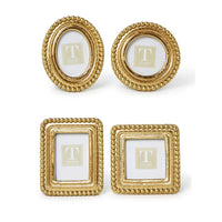 Beaded Texture Gold Photo Frames (Set of 4)
