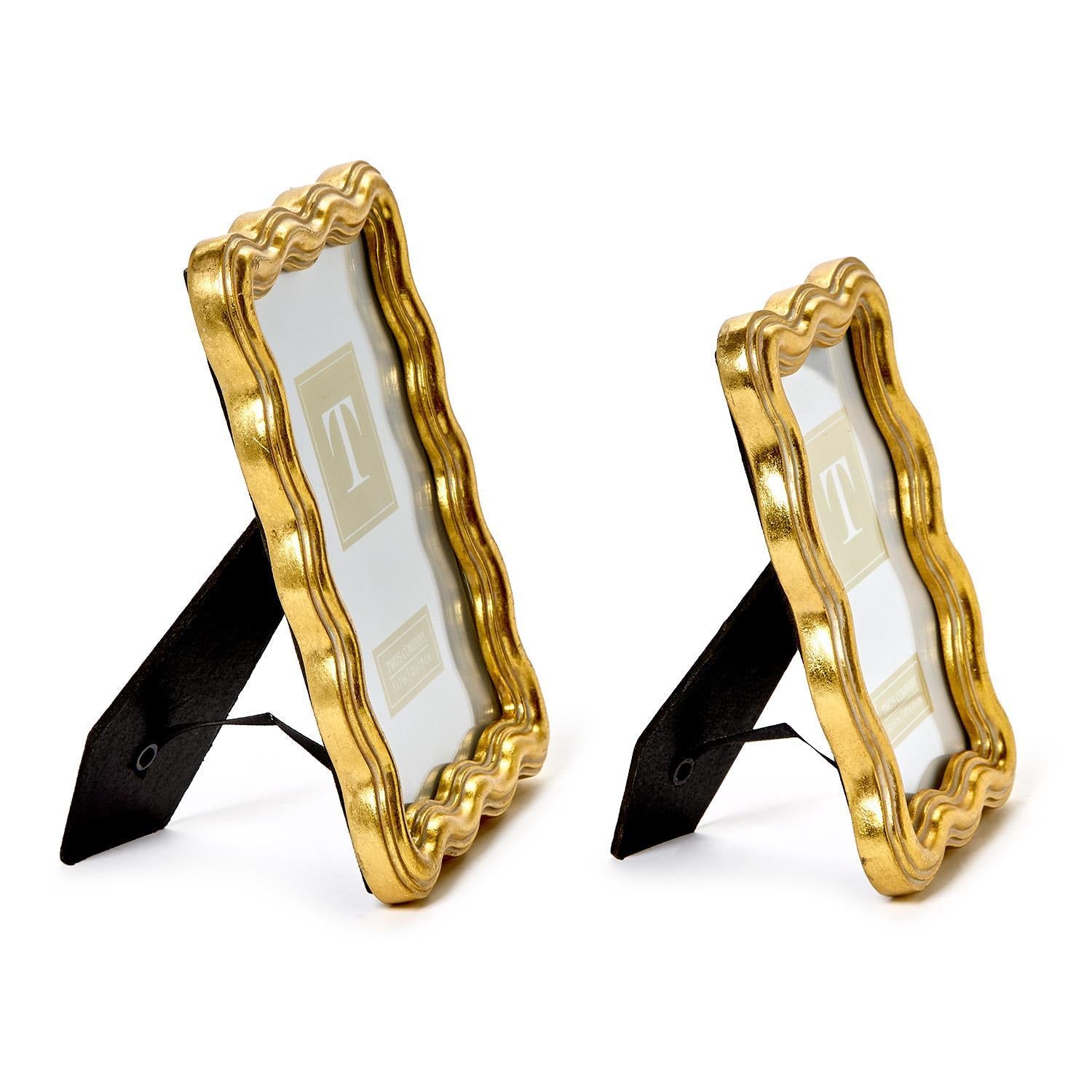 Triple Wave Photo Frames (Set of 2)
