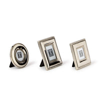 Silver Bead Mini Photo Frames (Set of 3)