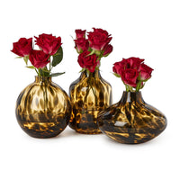 Tortoise Print Vases (Set of 3)