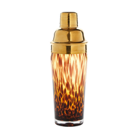 Tortoise Print Cocktail Shaker