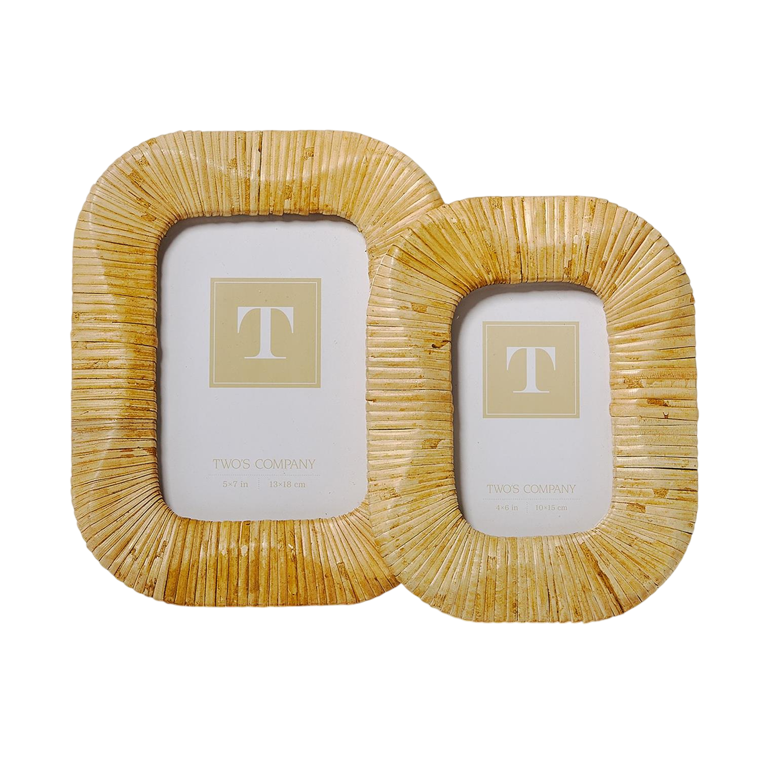 Wave Weave Set of 2 Photo Frames (Set of 2)