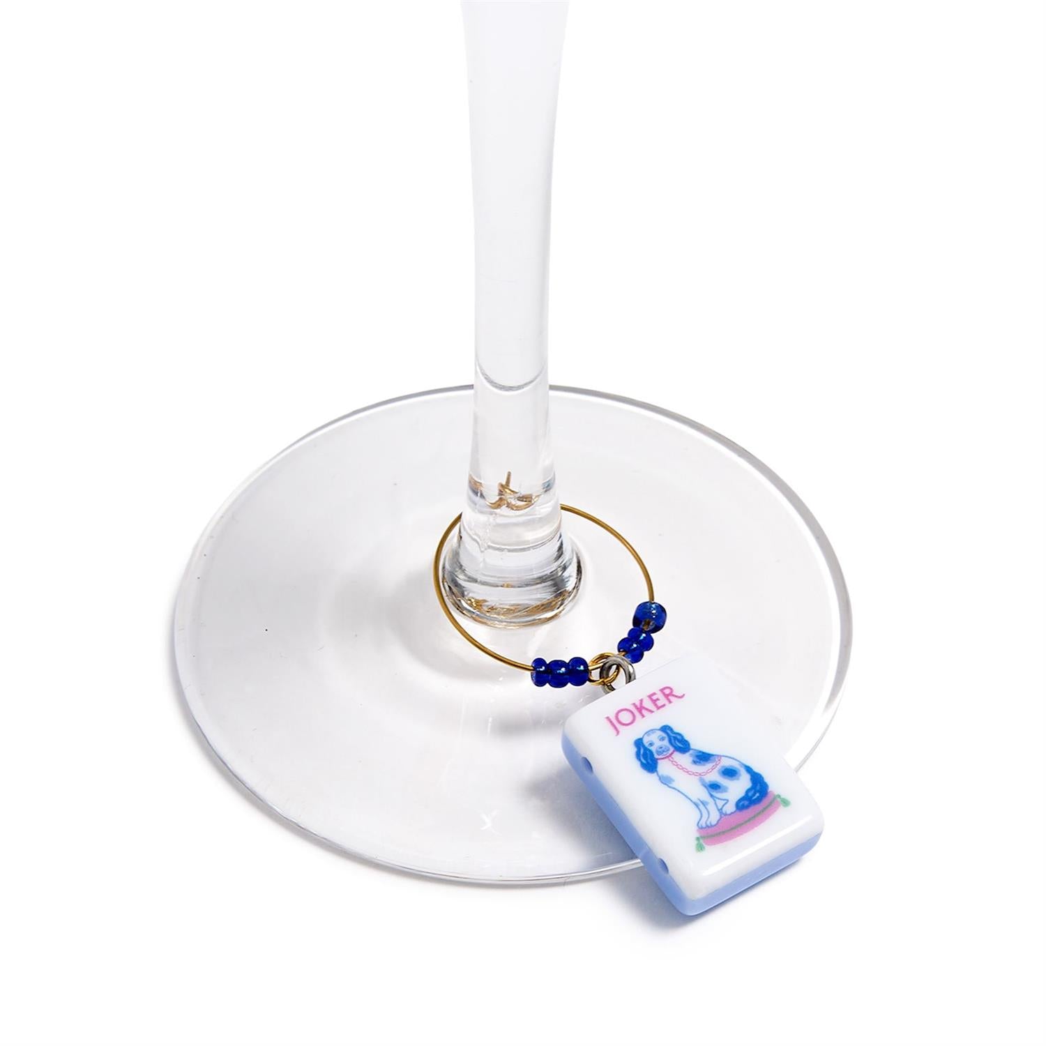 Mahjong Wine Charms (Set of 6)