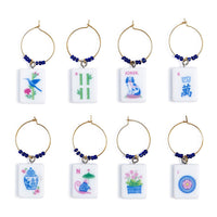 Mahjong Wine Charms (Set of 6)