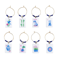 Mahjong Wine Charms (Set of 6)