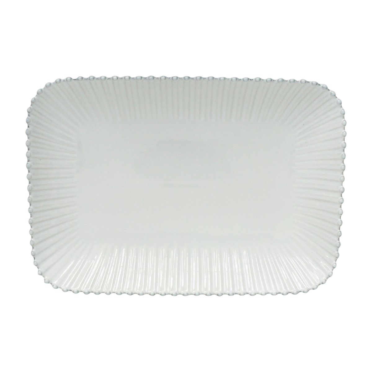 Large Rectangular Platter Pearl