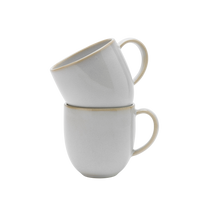 Knabstrup Tavola Mug, White, Set of 2