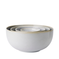 Knabstrup Tavola Bowl, White, Set of 4