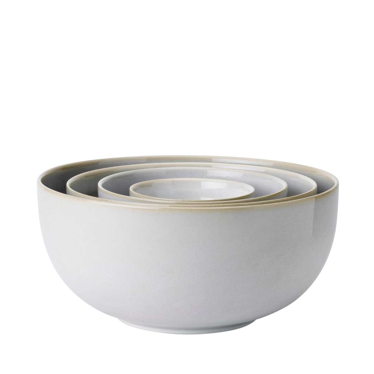 Knabstrup Tavola Bowl, White, Set of 4