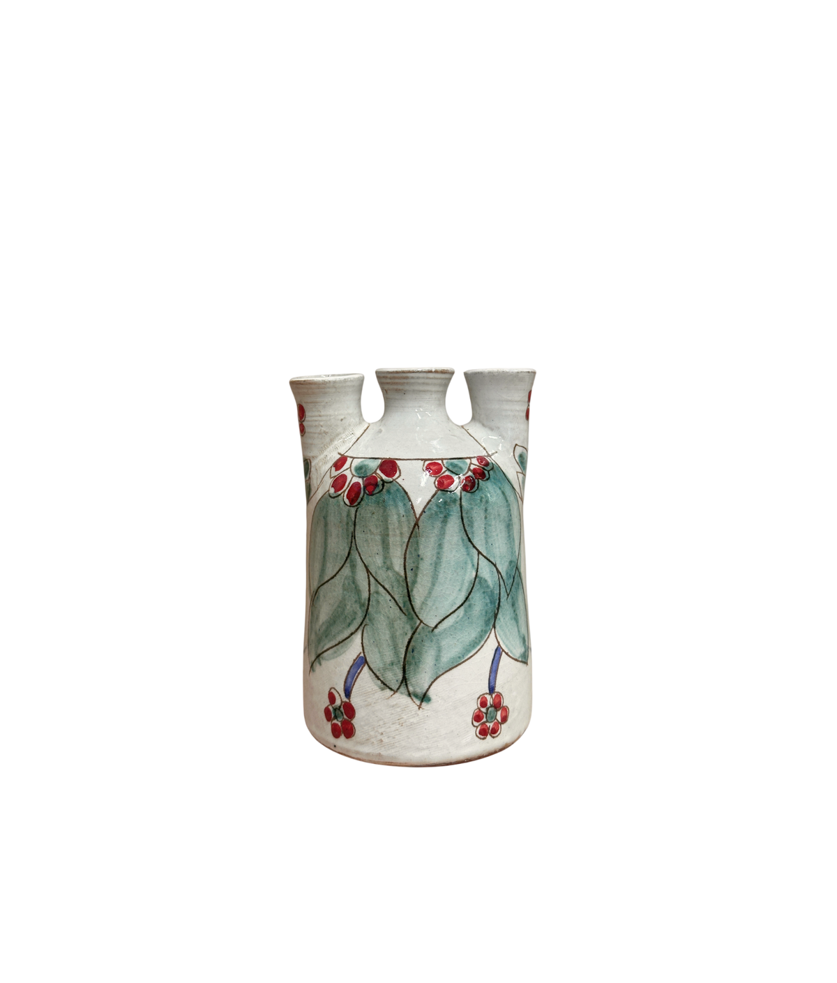 Botero Candleholder, Red