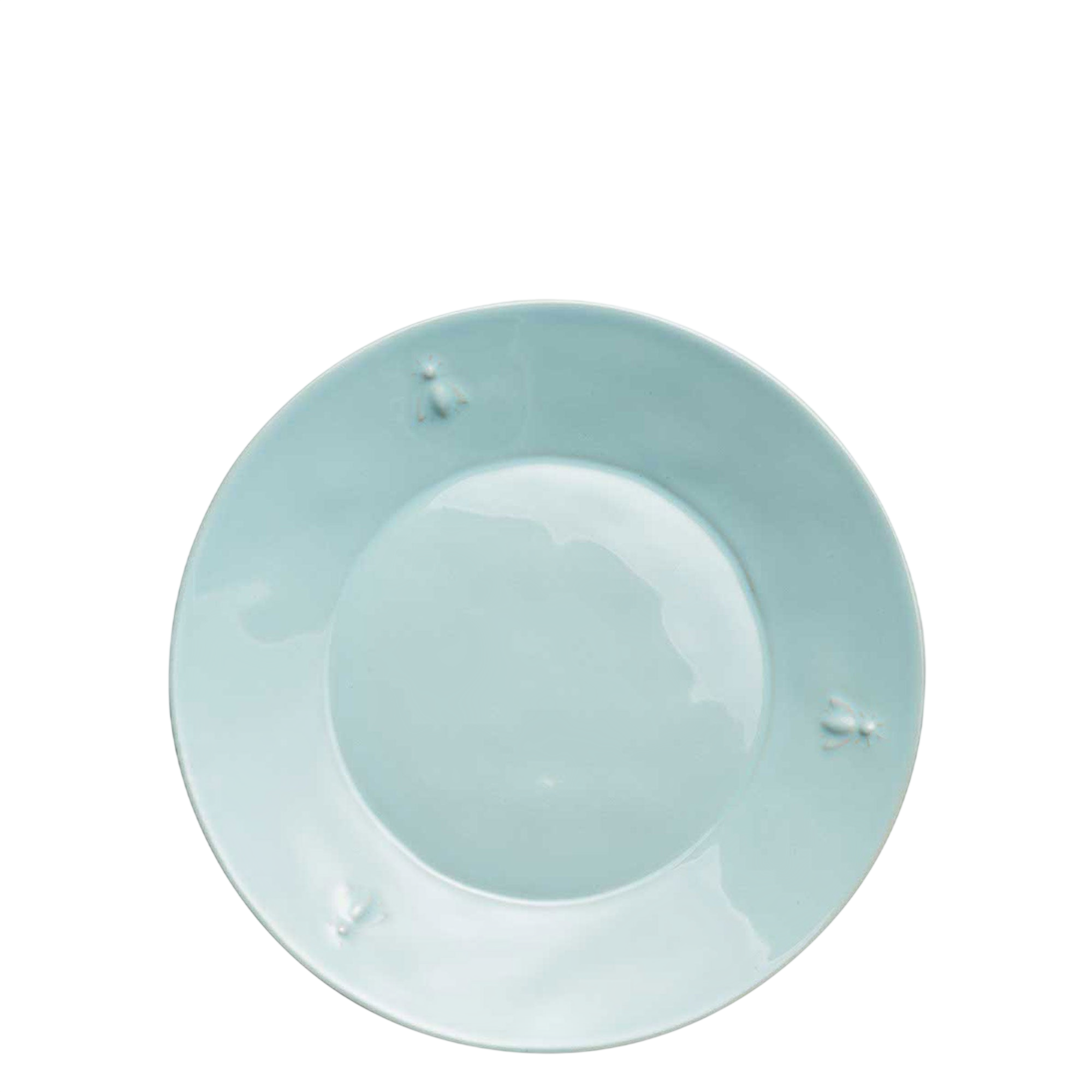 Bee Ceramic Dessert Plates — Set of 4