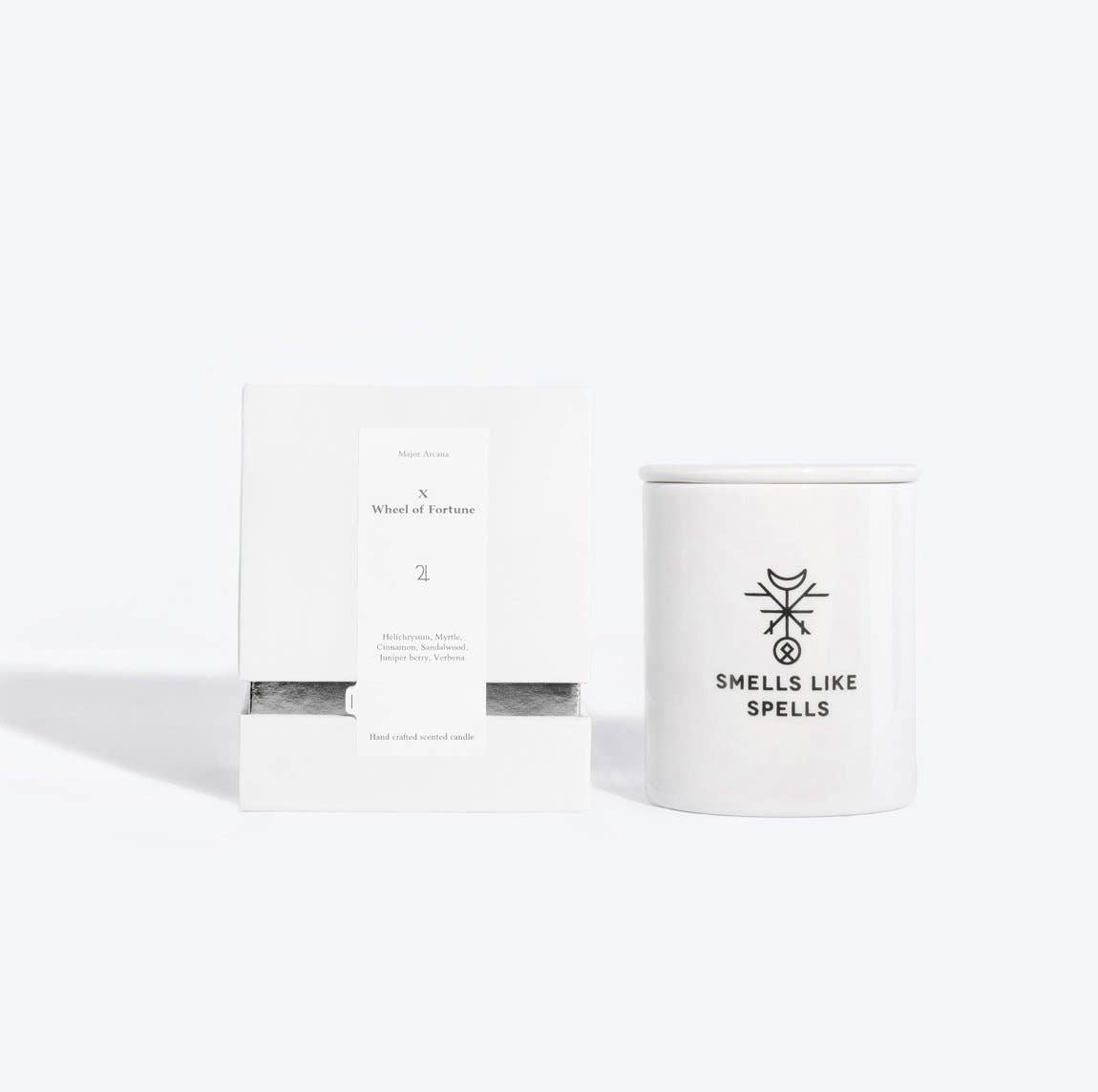 Major Arcana - The Wheel of Fortune | Candle & Porcelain Jar
