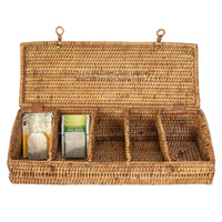5 Section Tea Box with Lid