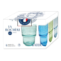 Assorted Colors Water Tumblers – Set of 4